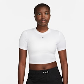 Nike   Sportswear Essential Slim Crop Tee branco