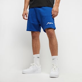 PEQUS Label Sweatshorts bleu