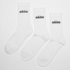 adidas Originals Skarpety Cushion Linear Crew (3 Pack) biały