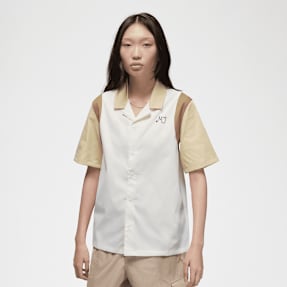 Jordan Button-Up Shirt blanco