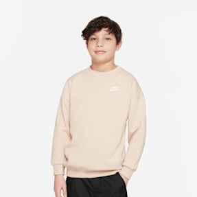 Nike   Club Fleece Oversized Sweatshirt beige