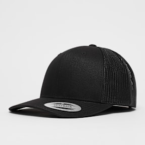Flexfit Low Profile Cotton Twil Trucker zwart