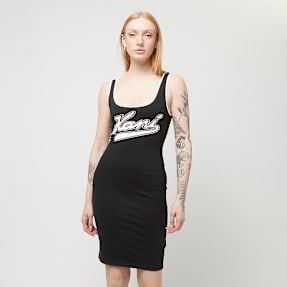 Karl Kani Varsity Kleid schwarz