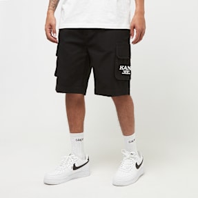 Karl Kani Retro Washed Cargo Shorts noir