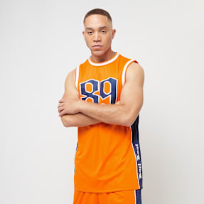 Karl Kani OG Block Basketball Tank laranja