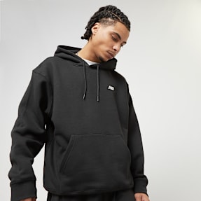 New Balance Small Logo Brushed Hoodie crna