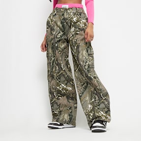 Sixth June Forest Cargo With Fake Underwear Label camo