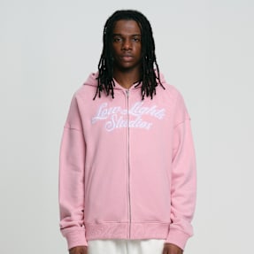 Low Lights Studios Shutter Zip Hoodie rosa 