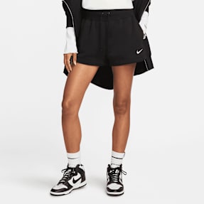 Nike   Sportswear Phoenix Fleece High-Rise Shorts schwarz
