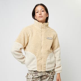 Karl Kani Sport Patch Teddy Block Trackjacket beige