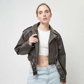 Karl Kani OG Short Biker Jacket grau