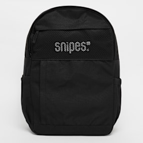 SNIPES Medium Basic Logo Mesh Multi Pocket Backpack zwart