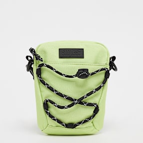 SNIPES Rubber Badge Basic Logo Drawstring Mobile Bag vert