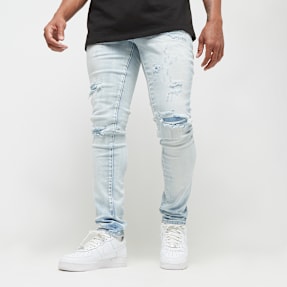 Smoke Rise Vintage Washed Jeans niebieski