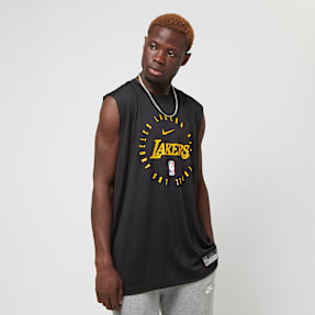 Jordan NBA Los Angeles Lakers Practice Jersey 2024/25 preto