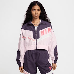 Nike Sportswear Woven Jacket fioletowy