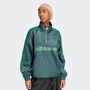 adidas Originals Woven Windbreaker verde