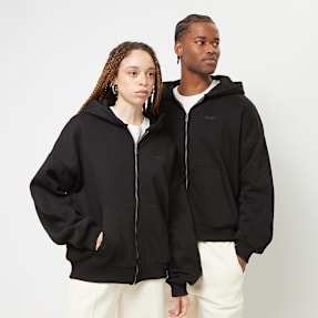 SNIPES Small Logo Essential Oversized Zip Hoodie noir
