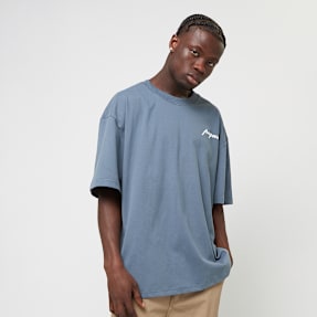PEQUS Chest Logo T-Shirt bleu