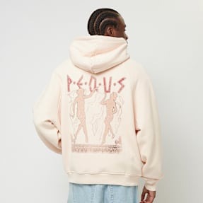 PEQUS Ancient Love Story Zip-Hoodie beige