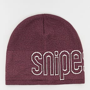 SNIPES Outline Logo Essential Skully Beanie rouge