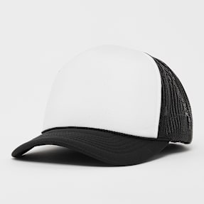 Flexfit Foam Trucker Cap Curved Visor zwart