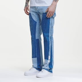 2Y STUDIOS Nardin Carpenter Straight Jeans blau