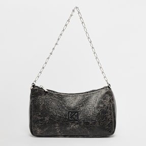 Karl Kani OG Crackle PU Knot Chain Shoulder Bag schwarz
