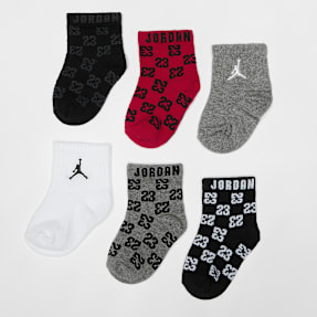 Jordan 6 PACK - Monogram Socks multicolor