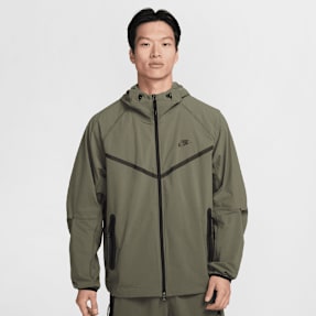 Nike   Tech Woven Windrunner Full Zip Jacket verde