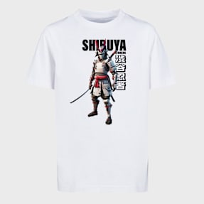 Mister Tee - Kids Shibuya Warrior Tee biały