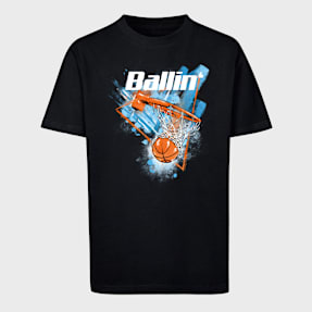 Mister Tee - Kids Blue Ballin' Tee schwarz