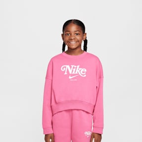 Nike   Sportswear Club Fleece Crop Crew rosa