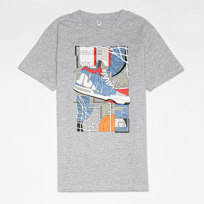 Mister Tee - Kids Sneaker Collage Tee grijs