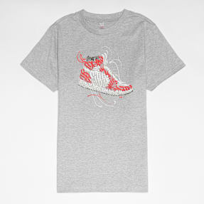 Mister Tee - Kids Tagged Sneaker Tee grijs
