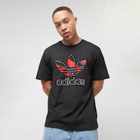 adidas Originals Ripped Camo T-Shirt SMU Table Tee schwarz