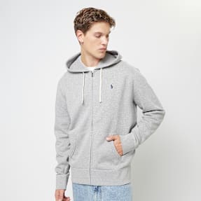 Polo Ralph Lauren LSFZHOODM6-Long Sleeve-Knit grijs