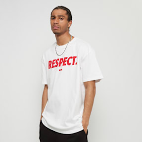 Upscale by Mister Tee Football's coming Home Respect Oversize Tee biały