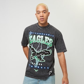 Mitchell & Ness Oversized Graphic Tee Philadelphia Eagles gris