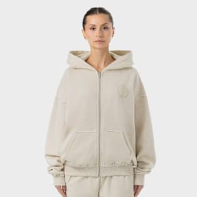 Pegador Johanna Oversized Sweat Jacket beige