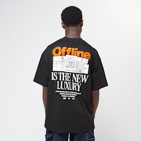 Another Cotton Lab Offline Luxury Oversized T-Shirt czarny