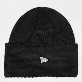 New Era Wide Cuff Beanie czarny