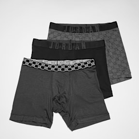 Jordan JHM 23 MONOGRAM 3PK BOXER BRIEF black zwart