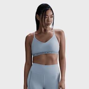 Nike   Indy Bra niebieski