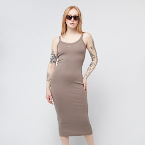 Nike   Sportswear Chill Knit Mini-Rib Tank Dress bruin