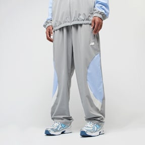 New Balance Woven Track Pant beige cinzento