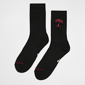 Jordan Everyday Crew Socks preto