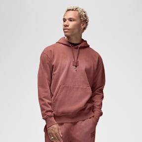 Jordan Flight Washed Fleece Hoodie crvena