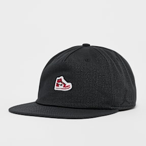 Jordan Pro Structured Sneaker Patch Cap crna