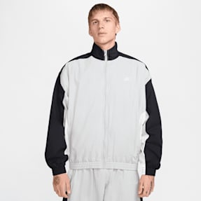 Nike   Club Woven Oversized Track Jacket cinzento